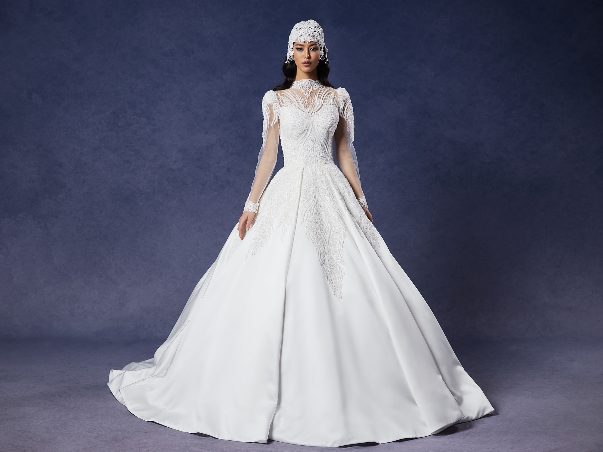 Rochie mireasa Silvery Bloom - Image 2