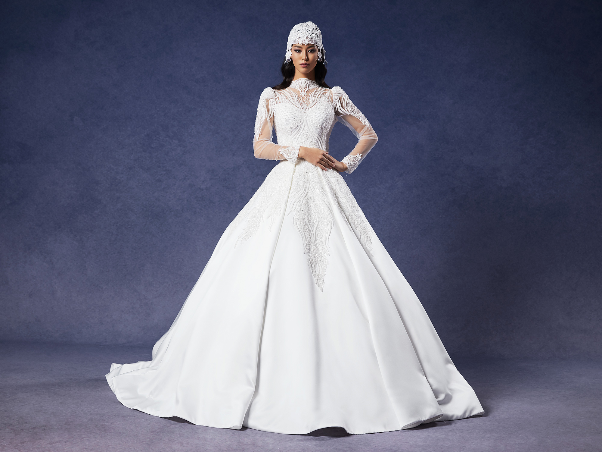 Rochie mireasa Silvery Bloom - Image 3