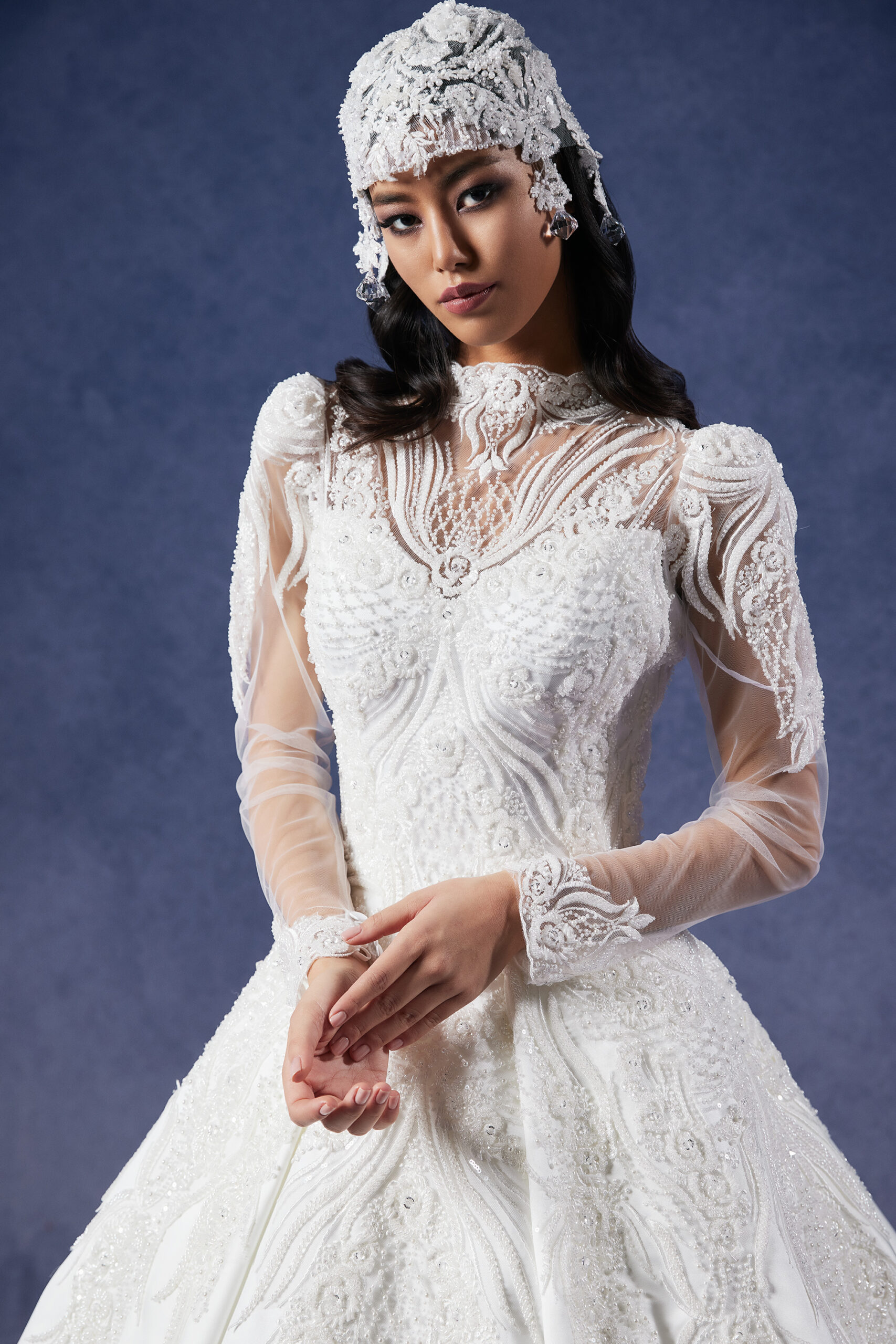 Rochie mireasa Silvery Bloom