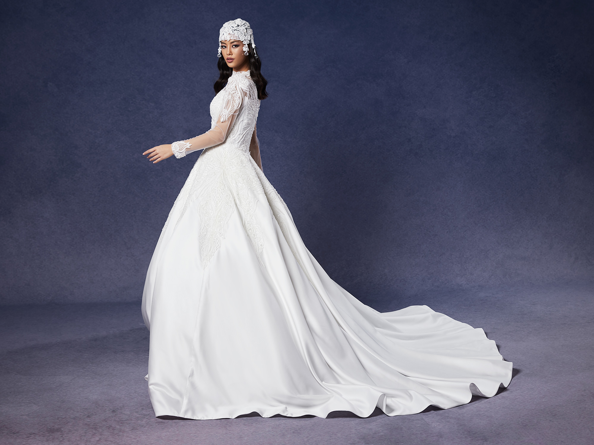 Rochie mireasa Silvery Bloom - Image 5