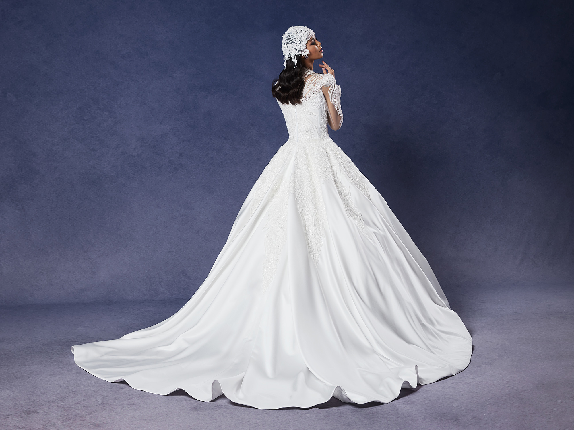 Rochie mireasa Silvery Bloom - Image 6